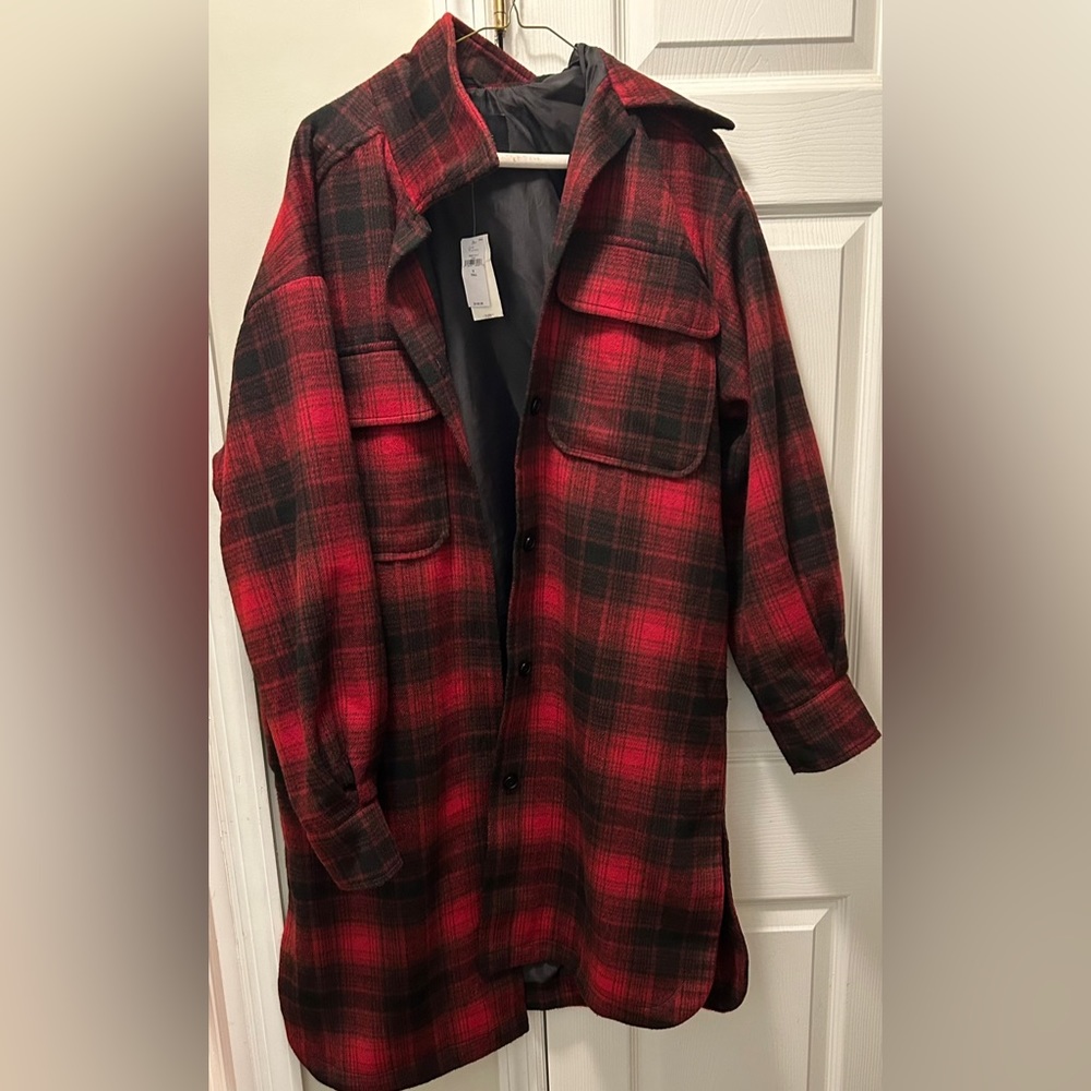 Women’s plaid shacket